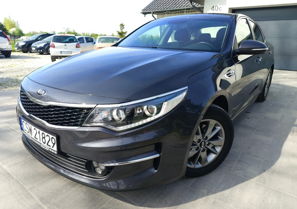 Kia Optima cena 68757 przebieg: 158000, rok produkcji 2018 z Środa Wielkopolska małe 301